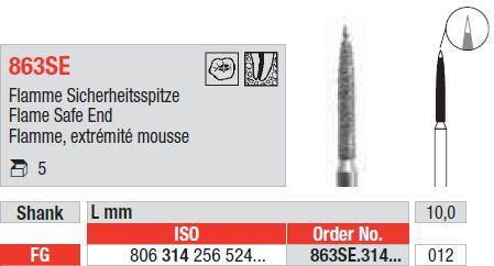 Diamantbor 5 stk FG 863SE.012*