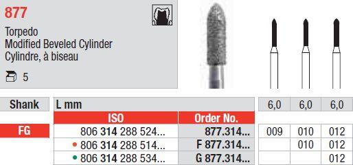 Diamantbor 5 stk FG 877.009*