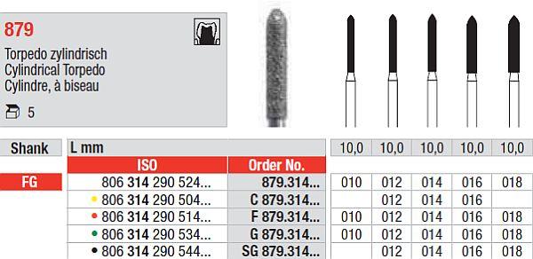 Diamantbor 5 stk FG G879.010*