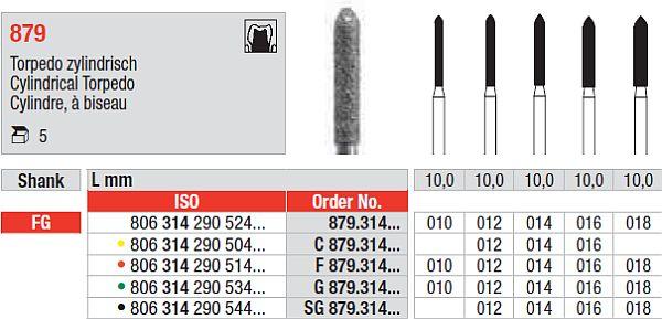 Diamantbor 5 stk FG G879.014*