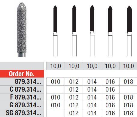 Diamantbor 5 stk FG SG879.018*