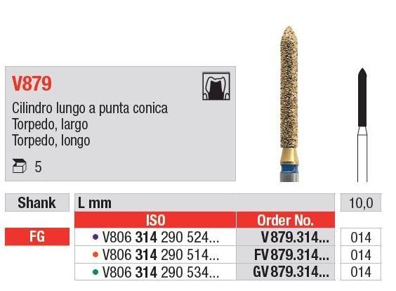 DiaCut Diamantbor 5 stk FG GV879.014*