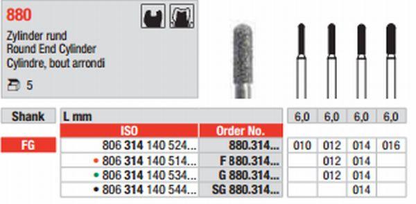 Diamantbor 5 stk FG 880.014*