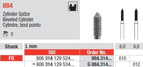 Diamantbor 5 stk FG G884.012*