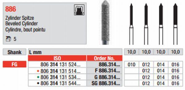 Diamantbor 5 stk FG 886.014*