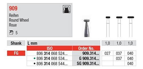 Diamantbor 5 stk FG 909.027*