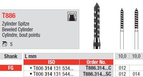 Diamantbor 5 stk FG T886.014SC turbo*