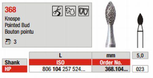 Diamantbor 3 stk HP 368.023*