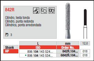 Diamantbor 3 stk HP 842R.018*