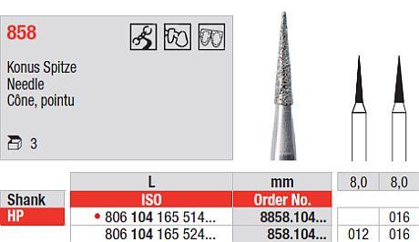 Diamantbor 3 stk HP 858.016*