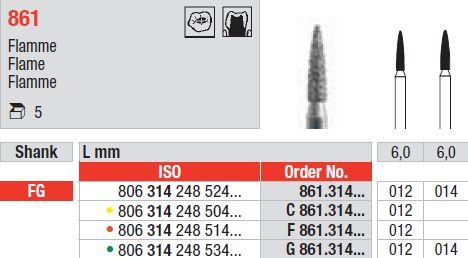 Diamantbor 3 stk HP 861.014*