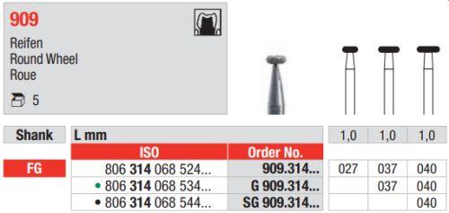 Diamantbor 3 stk HP 909.050*