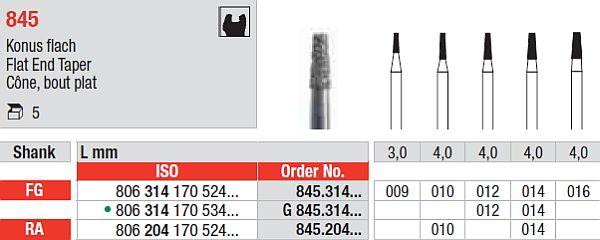 Diamantbor 6 stk RA 845.014*