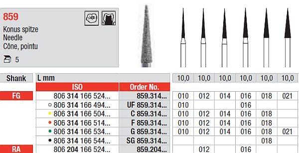 Diamantbor 6 stk RA 859.016*