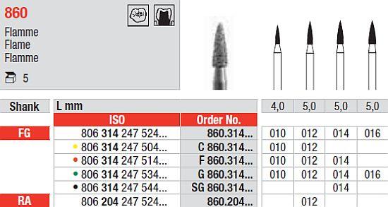 Diamantbor 6 stk RA 860.012*