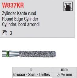 White Tiger Diamant W837KR.014 FG grøn (grov) 3 stk*