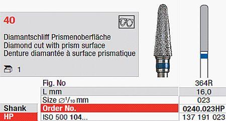 Hårdmetalfræser 0240.023 HS*