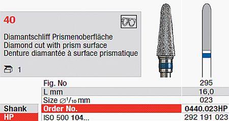 Hårdmetalfræser 0440.023 HS*