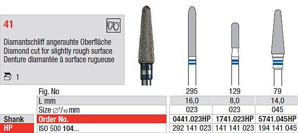 Hårdmetalfræser 1741.023 HS*