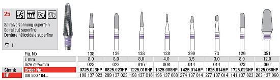 Hårdmetalfræser 5225.060 HS*