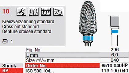 Hårdmetalfræser 6510.060 HS*
