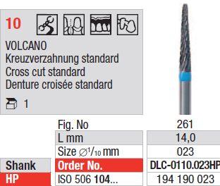 Volcano fræser DLC0110.023 HS
