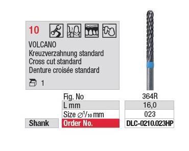 Volcano fræser DLC0210.023 HS*