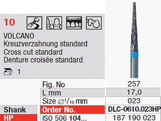 Volcano fræser DLC0610.023 HS