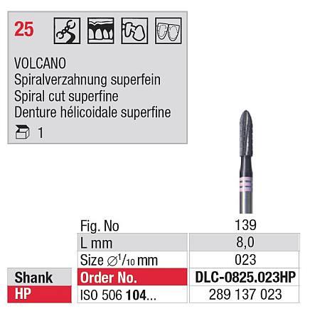 Volcano fræser DLC0825.023 HS Lilla*