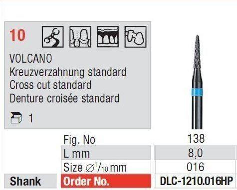 Volcano fræser DLC1210.016 HS*