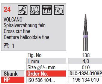Volcano fræser DLC1324.010 HS*