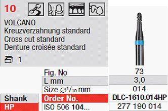 Volcano fræser DLC1610.014 HS*
