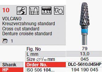 Volcano fræser DLC5610.045 HS