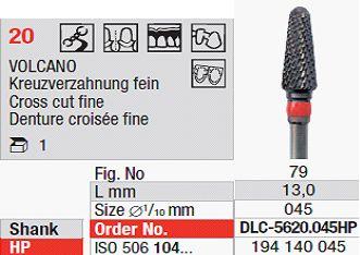 Volcano fræser DLC5620.045 HS*