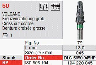 Volcano fræser DLC5650.045 HS*
