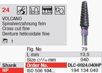 Volcano fræser DLC6924.040 HS*