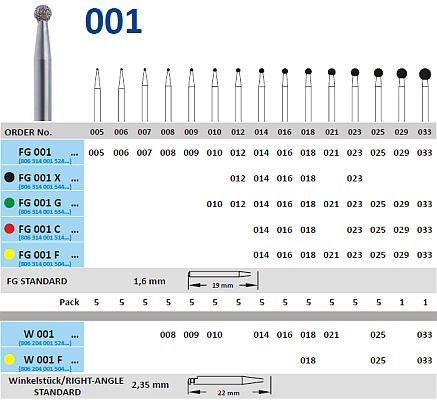 Diamantbor FG 001.042 u/ring*