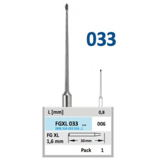 Diamantbor Endo-rescue FG 033.027*