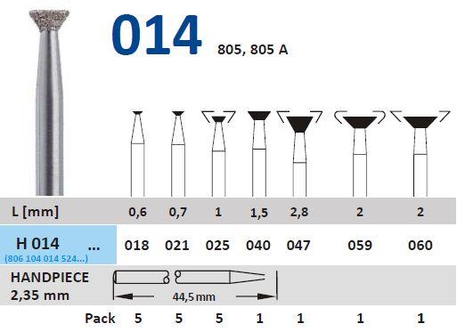 Diamantbor HP 014.060*
